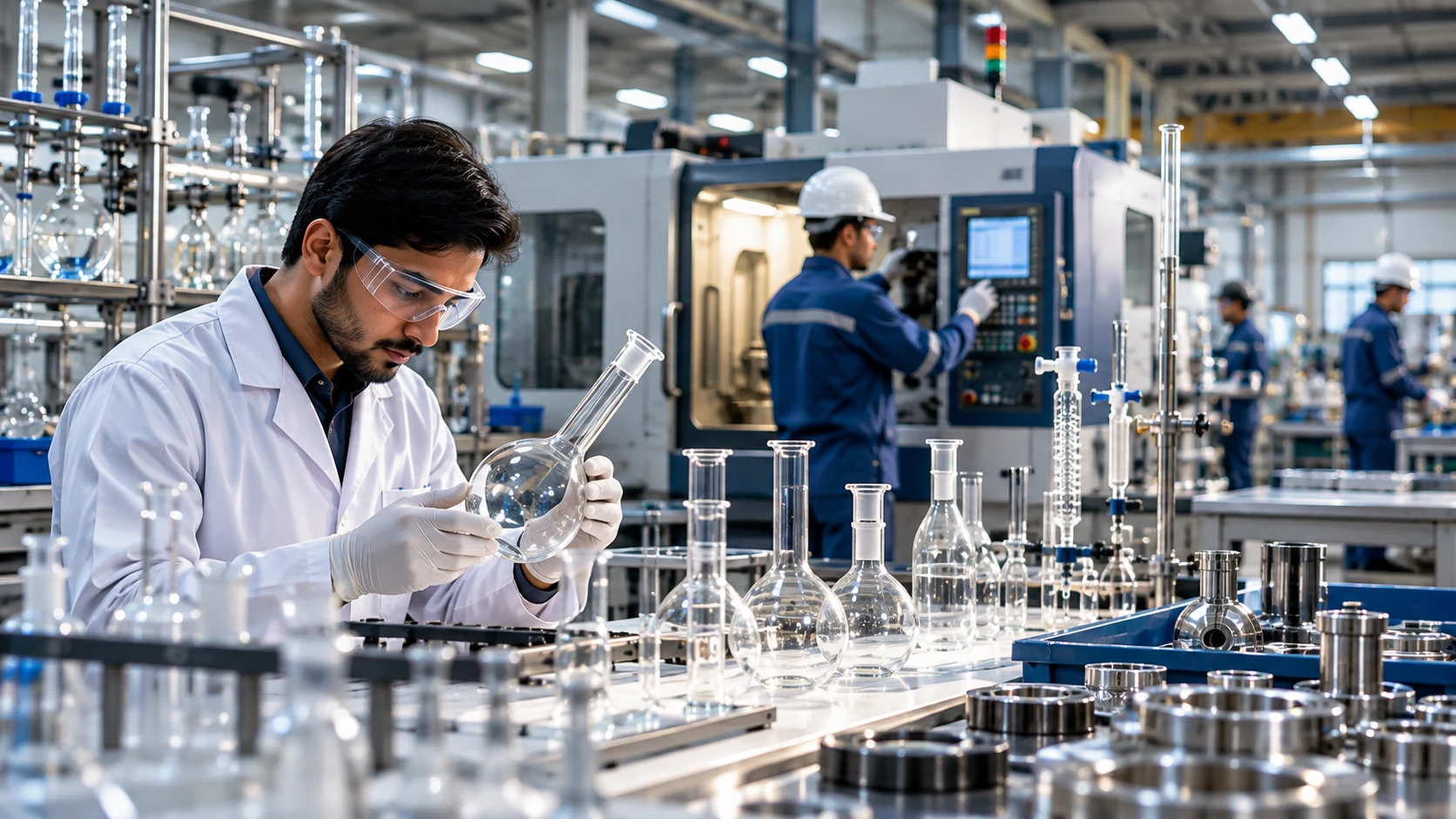 Interlabs laboratory equipment manufacturing and technical production facility