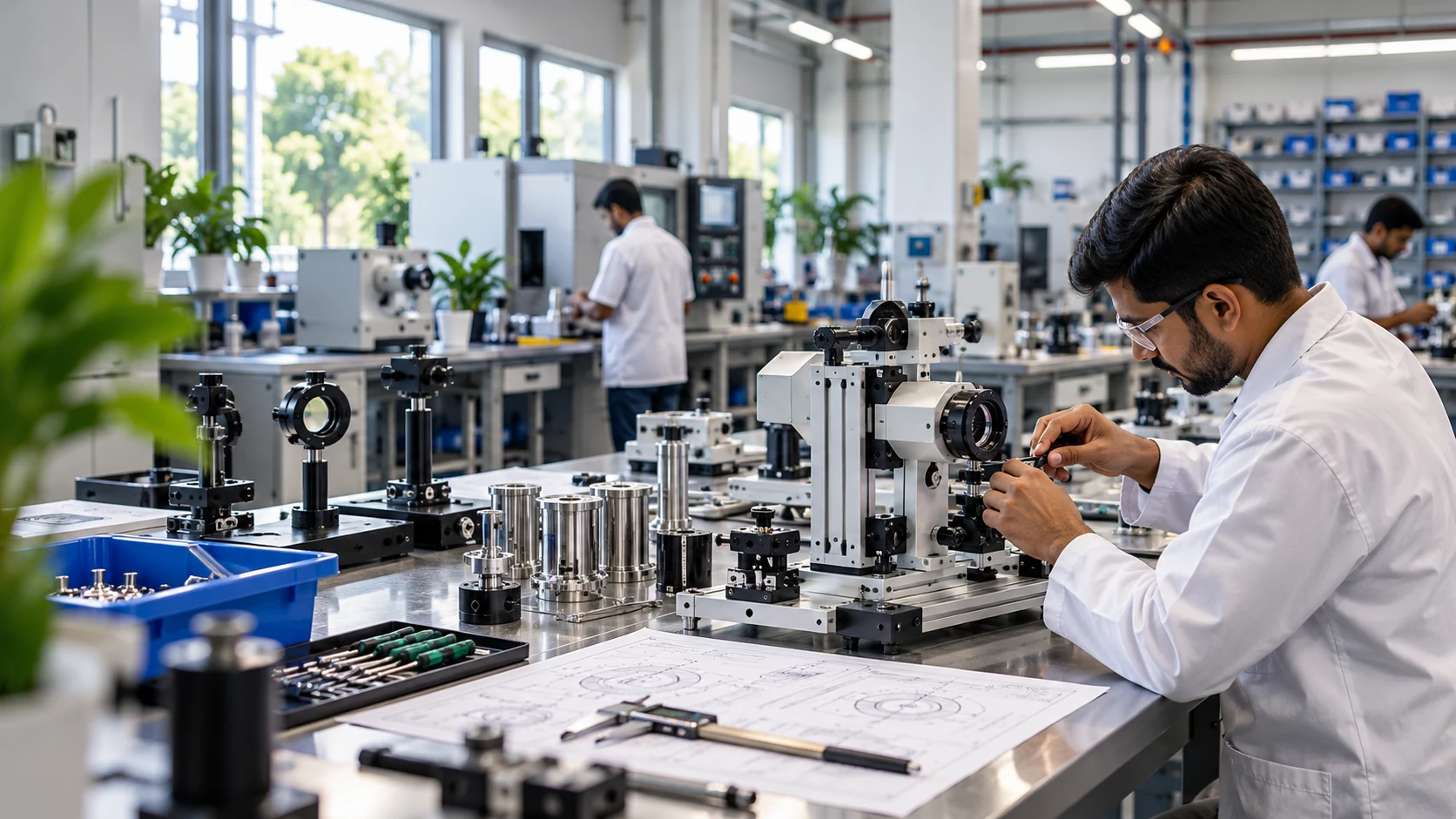 Interlabs scientific equipment manufacturing and precision engineering facility